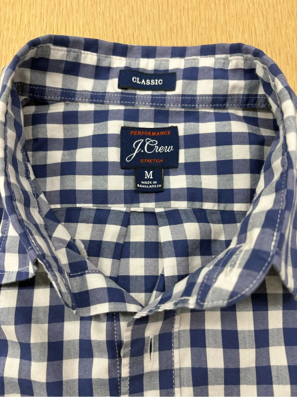 J. Crew blue fit fall